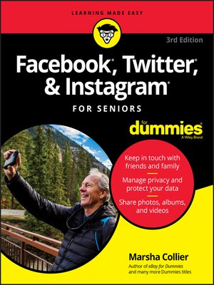 cover image of Facebook, Twitter, & Instagram For Seniors For Dummies